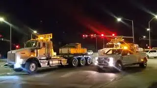 Mega Transformer Move Through Lewiston ID At Midnight!