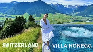 A day pass at Villa Honegg, Switzerland