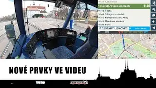 Субботний 6-й маршрут и немного новостей 🚋 Вид из кабины трамвая Брно
