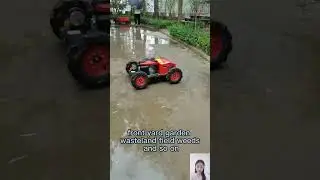 CE EPA approved gasoline engine self-charging generator RC crawler lawn mower