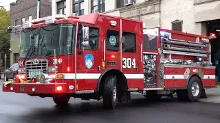 Yonkers Fire Department Brand New Engine 304 & Ladder 74 Responding 10/13/25
