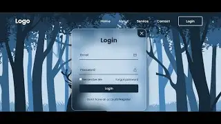 Login & Register ( Using HTML+CSS+JS )