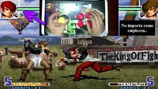 Combo aéreo de Iori + Combo con 4 Ganchos Paso a Paso con ¡Manodemostración!