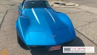 1977 Blue Corvette T-top Coupe from www.TheVetteNet.com