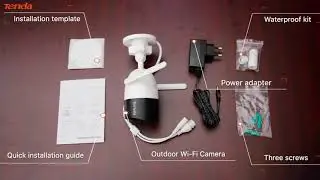 Tenda Wi Fi Camera - CT6 1080p Unboxing, Features, Setup, Settings, Video & Audio Quality