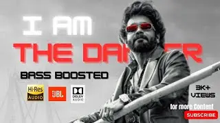 I am the danger -Coolie|Bass Boosted|Nagarjuna 💥|Anirudh 