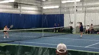 Dillon's Rachel Fluckinger and Eden Kindberg clinch a State A girls doubles title in Missoula