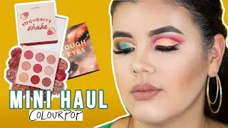 Mini Haul de ColourPop 2019 - STRAWBERRY SHAKE, THROUGH MY EYES y mucho m&aacute;s!