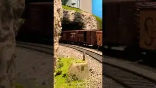 Trains Going Through Tunnels