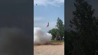 Anvil shooting: 100 lbs sky high!