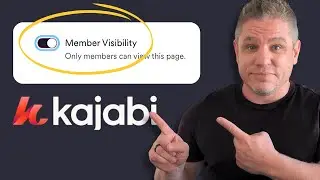 Kajabi: How to Create MEMBER-ONLY Pages to Deliver EXCLUSIVE Content (Kajabi Full Tutorial)