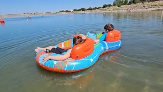 Review for ADUSRIZ Inflatable River Tube Float, 2 Person