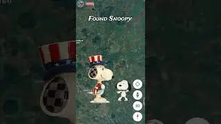 I Found Snoopy On Google Earth😱 #shorts #snoopy