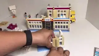 LEGO Friends 41134 Heartlake Performance School set Time Lapse Build