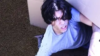 I Buried Myself in a Box and SURVIVED Could Not BREATH! (Buried Alive Challenge)