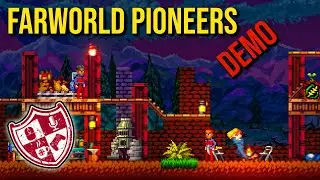 Farworld Pioneers demo - Terraria style planet survival game