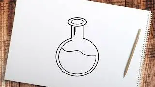 How to draw a potion | Easy drawing
