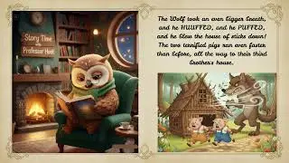 The BEST Three Little Pigs Story! 🐷🐺 Calming Read Aloud Animation | Fable with Important Lesson