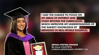 Let's hear about Ms. Nethali's experience on Computing Top-Up Degree at ESOFT