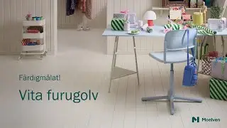 Leva Vit - nya generationen m&aring;lade tr&auml;golv!