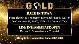 GOLD 2025 Line Intermediate Open - Dance 3: Showdance 