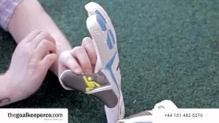 Вратарские перчатки Precision Goalkeeping Vortex Roll Finger Supersoft