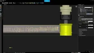 bSolid - 5 -axis text on the outer edge of the disc