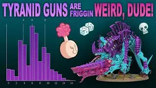 TOP 5 TYRANID ANTI-TANK GUNS!: Math teacher analyzes tyranid big guns!.