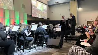 State Line Wind Symphony 2025 Christmas Concert Feliz Navidad Featuring Aaron Blake