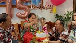 Mommyla's 75th Birthday