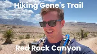 Hiking Gene's Trail in 4K | Red Rock Canyon Scenic Walk