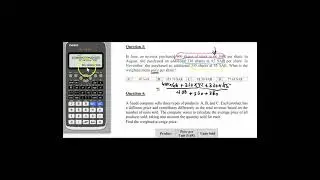 QUA107 - 05 - Ch3 - Weighted mean, Geometric mean and Chebyshev theorem