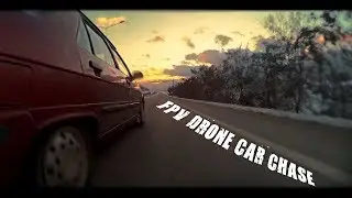 Yarış Drone'u İle Araba Takibi | FPV Drone Car Chase