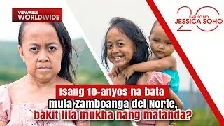 10-anyos na bata mula Zamboanga del Norte, bakit tila mukha nang matanda? | Kapuso Mo, Jessica Soho