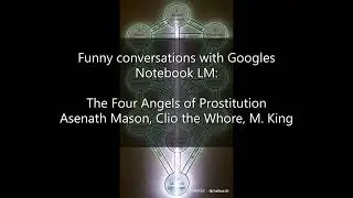 The Four Angels of Prostitution By Asenath Mason, Clio the Whore, M. King -  w/ Googles Notebook LM