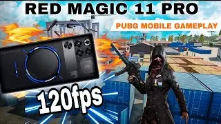 RED MAGIC 11 PRO 💀 120fps locked PUBG Gameplay Test 💥#pubgmobile #bgmi #redmagic11pro 