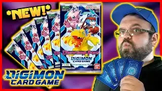 I Pulled Some AMAZING Cards From The New Digimon Set Dimensional Phase!