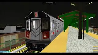 Openbve 2011 R142A 6 train via the 4 Line departing at Boro Hall