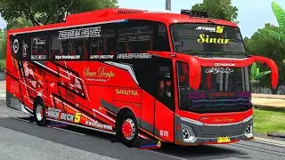Full Basuri Trip Bus Sinar Dempo Jetbus 5 | Bus Simulator Indonesia
