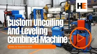 Uncoiling & Leveling Combined Coil Feeding And Servo Feeder