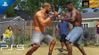 UFC 4 Backyard fighting Gameplay | 4K 60 FPS HDR | Ultra High Realistic Graphics