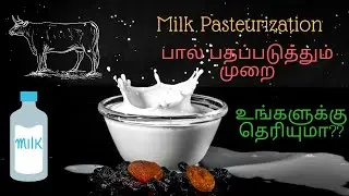 #பால்பதப்படுத்துதல்#MILKPASTEURIZATIONPROCESS | PACKEDMILK PROCESS | PASTEURIZATION METHODS | TAMIL