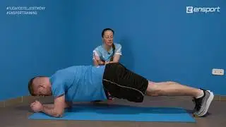#hogyancsin&aacute;ld: Medencebillent&eacute;s jobbra-balra plankben | ENSPORT