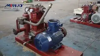 China CNG Compressor Operation Demonstration