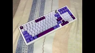 Rakk Sinag 98 - Graphite Gold Linear [L+F] | Tuzi ABS Keycaps Cherry Profiles