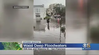 Storm Floods SF's West Portal Neighborhood Damaging Several Homes