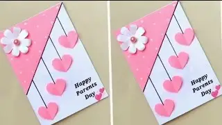 Parents day card making handmade/Easy and Beautiful Card for Parents day/DIY Card for Parents day