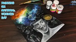 Poster making on national science day //28 feb 2023// national science day painting