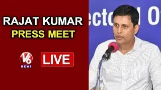 EC CEO Rajat Kumar Press Meet LIVE | Nominations For Lok Sabha Elections | V6 News