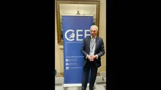 Reception at Conservative Party Conference with Sir David Lidington and Jo&atilde;o Vale de Almeida